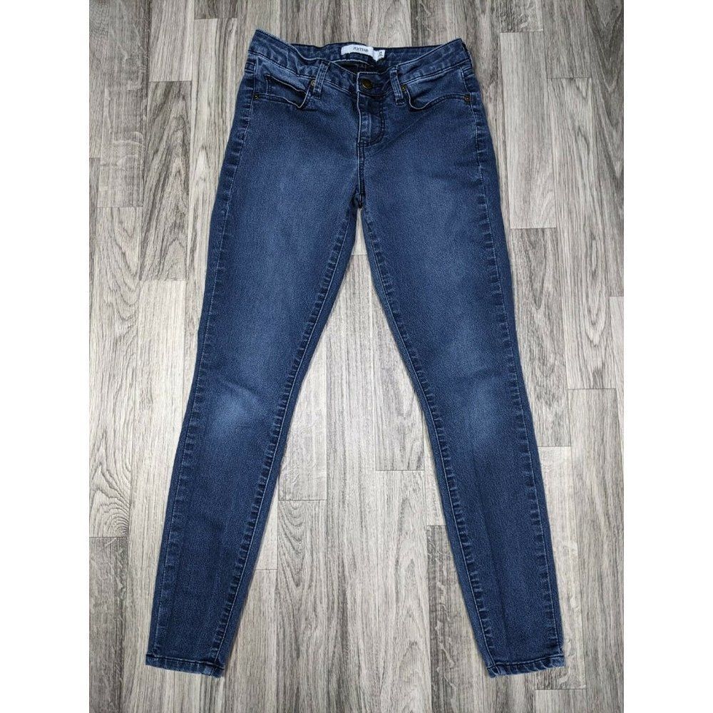 Just Fab Womens Size 25 Stretchy Denim Blue Jeans
